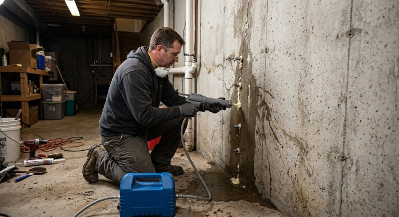 Basement Foundation Repair in Irvington, NY