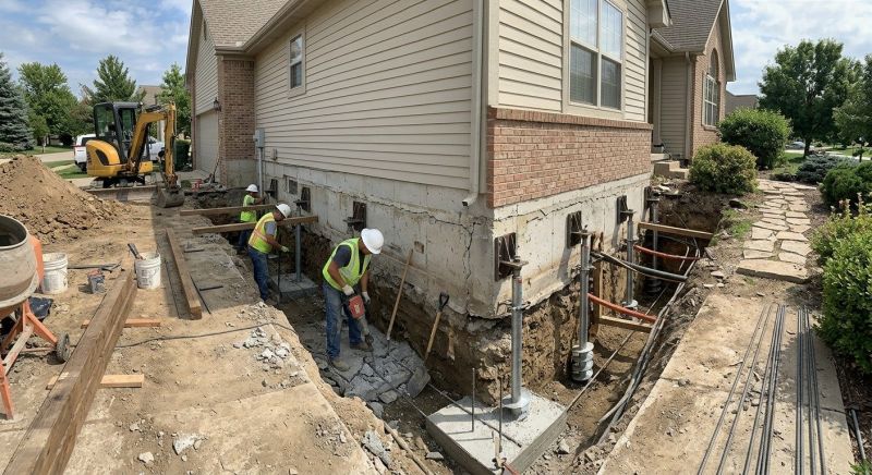 Basement Underpinning in Bergenfield, NJ