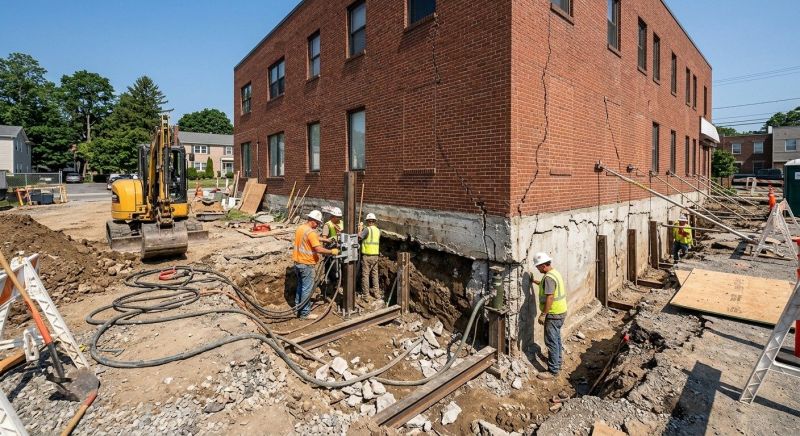 Building Foundation Repair in Cedar Grove, NJ