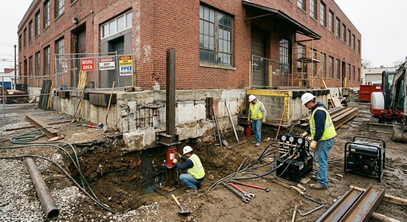 Building Foundation Repair in Emerson, NJ