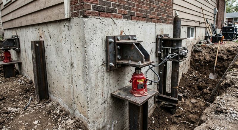Concrete Foundation Leveling in New Hyde Park, NY