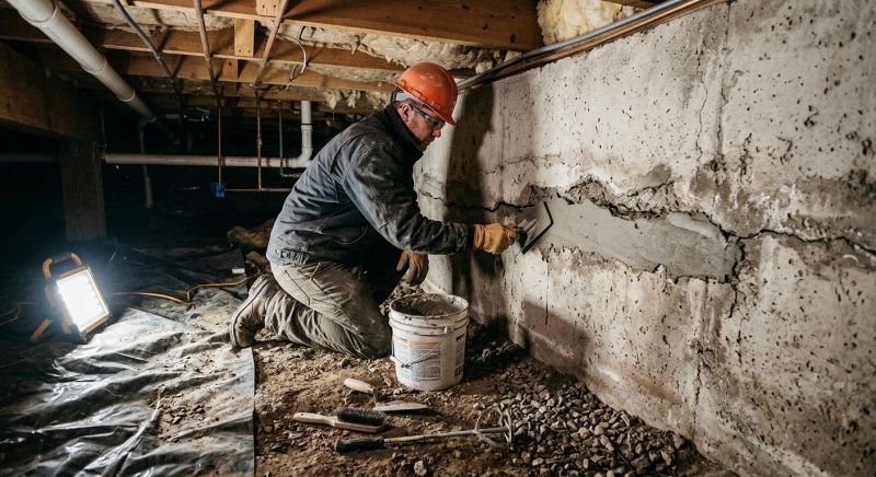 Concrete Foundation Repair in Buchanan, NY