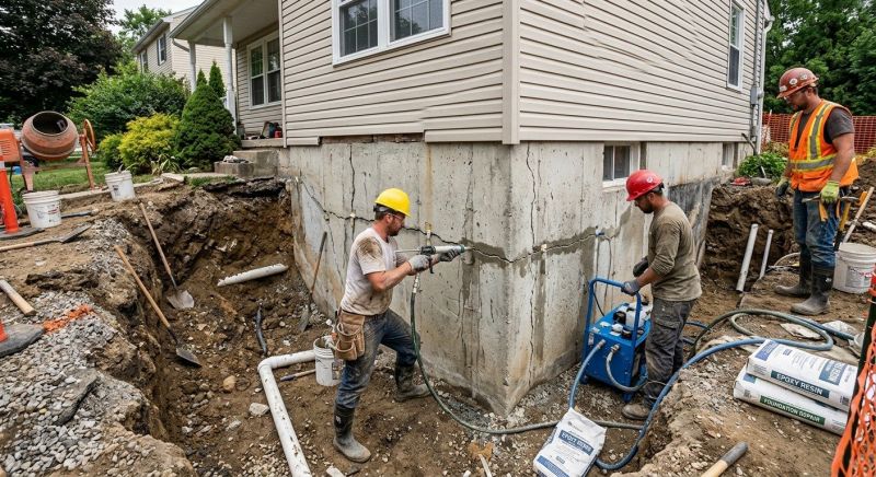 Concrete Foundation Repair in Croton On Hudson, NY