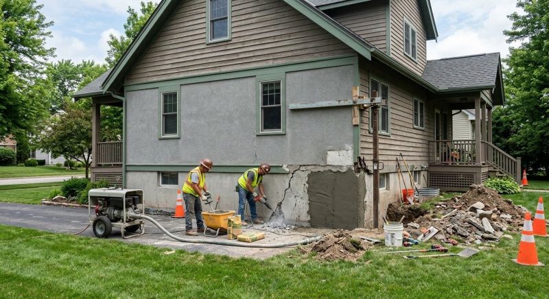 Concrete Foundation Repair in Montclair, NJ