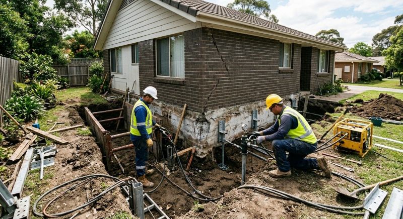 Concrete Foundation Repair in Newark, NJ