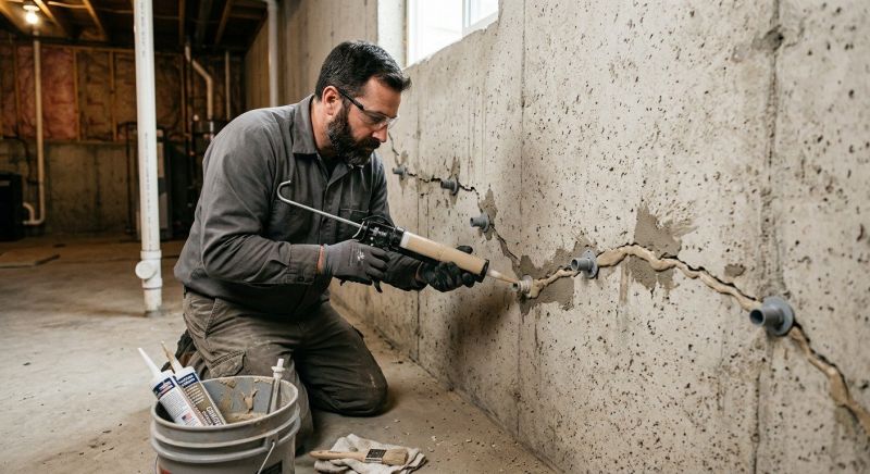 Cracked Foundation Repair in Dumont, NJ