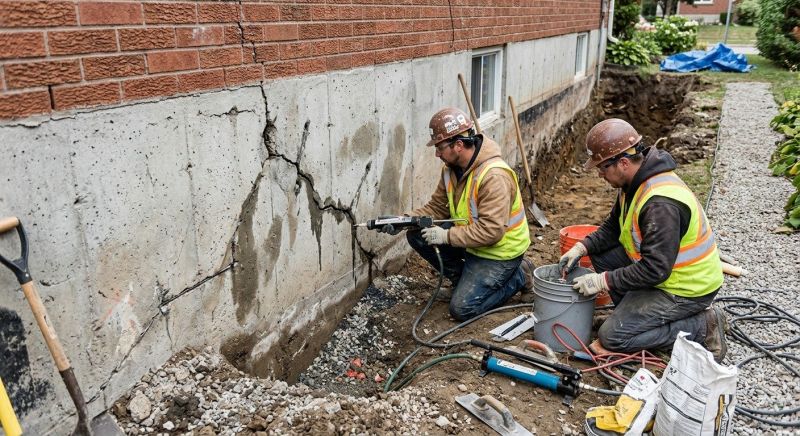 Cracked Foundation Repair in Flushing, NY