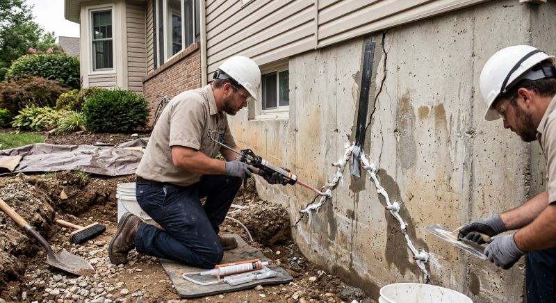 Cracked Foundation Repair in Hartsdale, NY