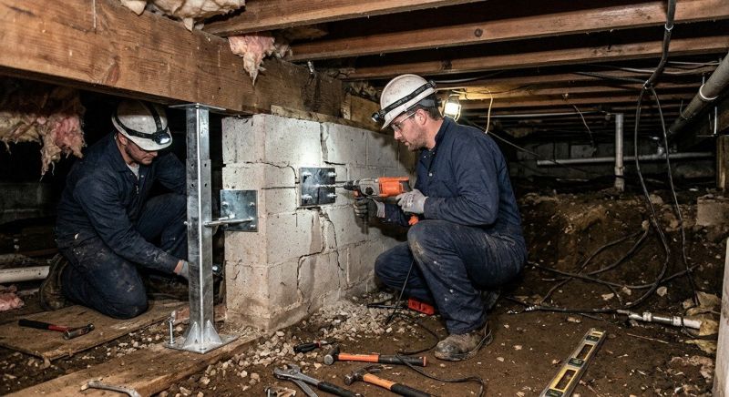 Crawlspace Foundation Repair in Irvington, NJ