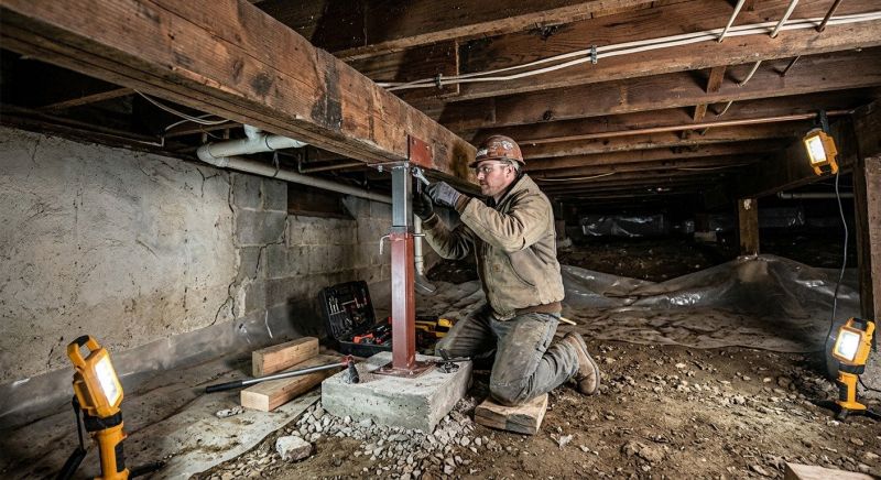 Crawlspace Foundation Repair in Nassau County, NY