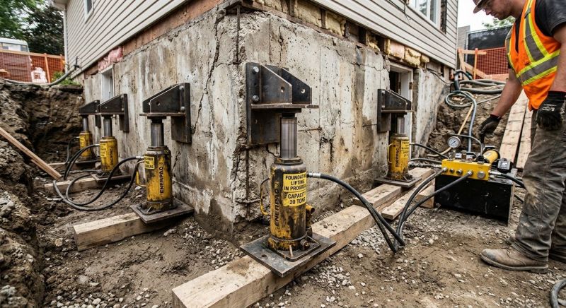 Foundation Jacking in Buchanan, NY