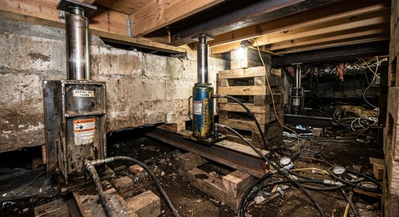 Foundation Jacking in Hempstead, NY