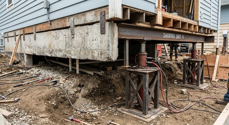 Foundation Jacking in Lincoln Park, NJ