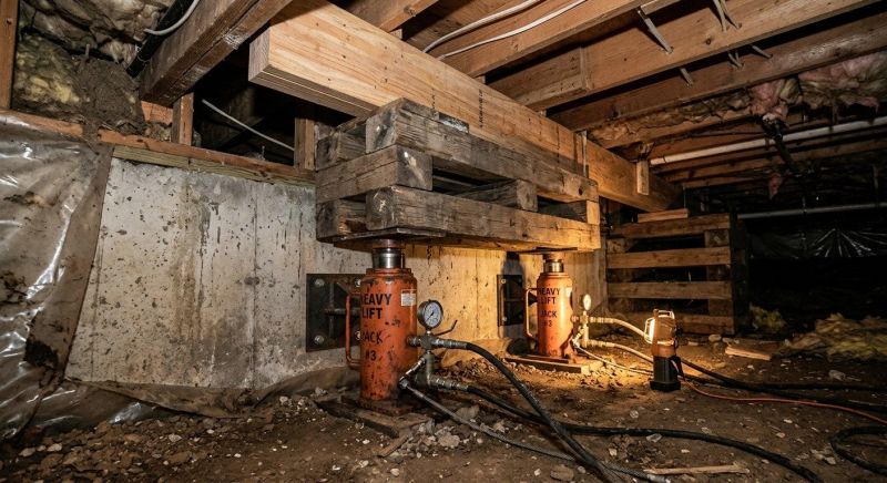 Foundation Jacking in Livingston, NJ