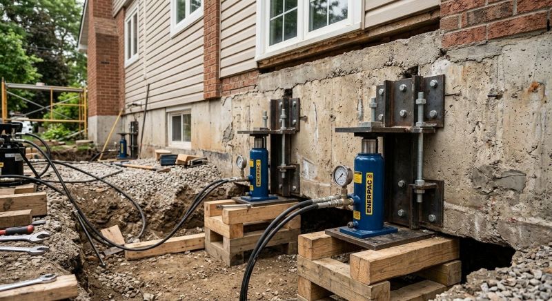 Foundation Jacking in Montclair, NJ