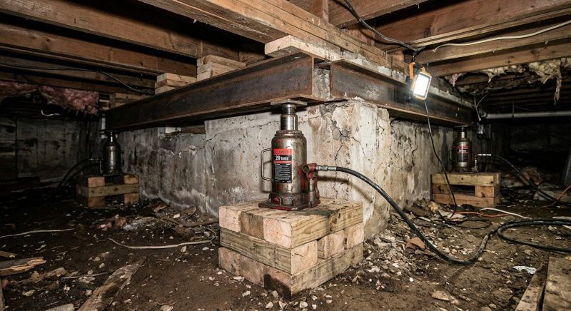 Foundation Jacking in Paramus, NJ