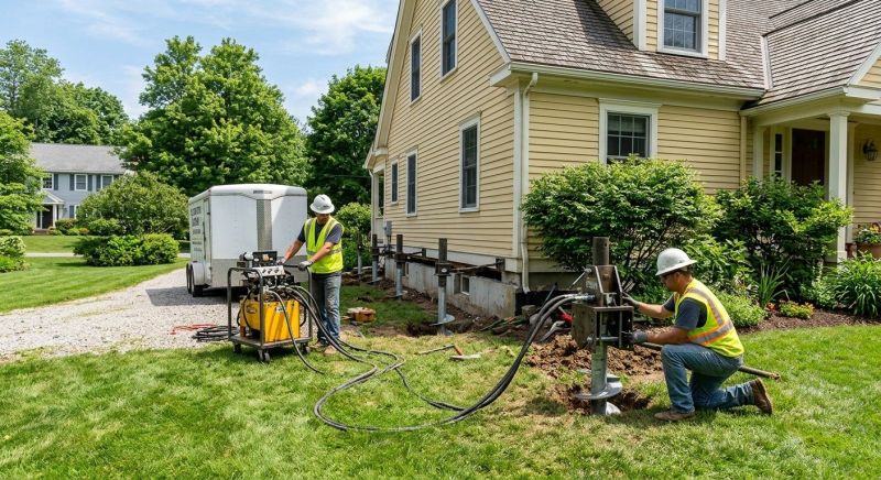 Foundation Lifting in East Hanover, NJ