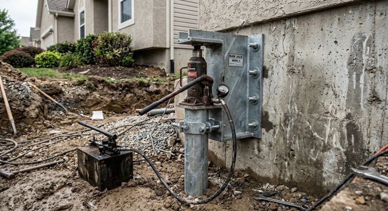 Foundation Pier Leveling in Bergenfield, NJ