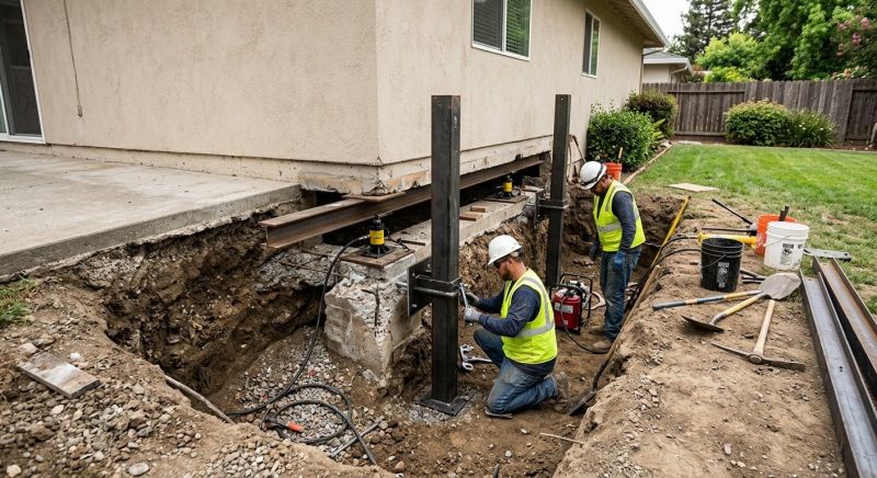 Foundation Pier Repair in Bergenfield, NJ