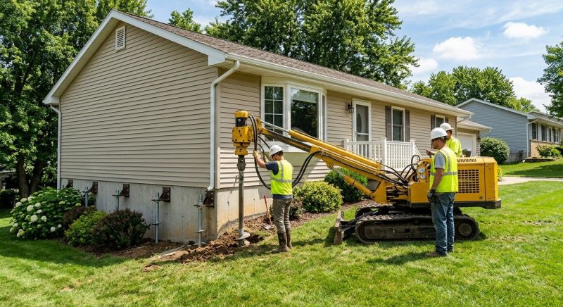Foundation Raising in Elmont, NY