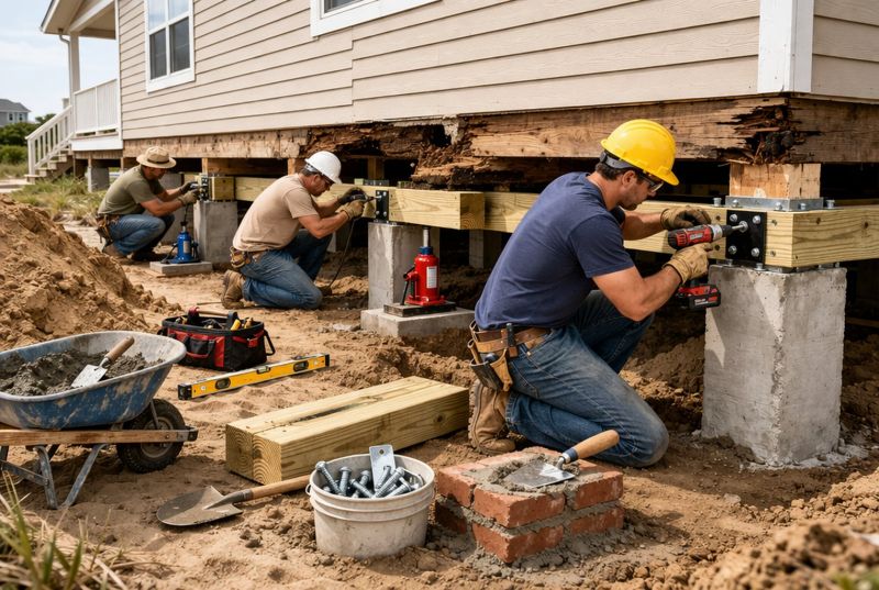 Foundation Raising in Old Greenwich, CT