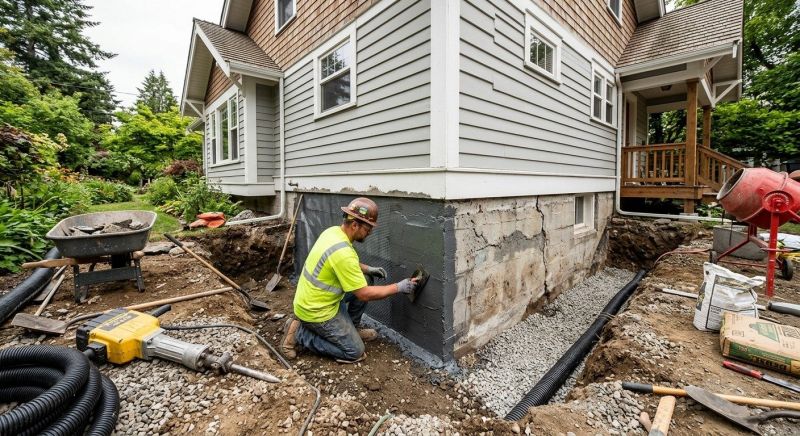 Foundation Renovation in Bergenfield, NJ