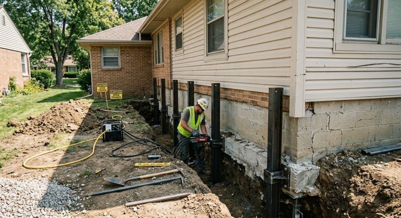 Foundation Renovation in Bergenfield, NJ