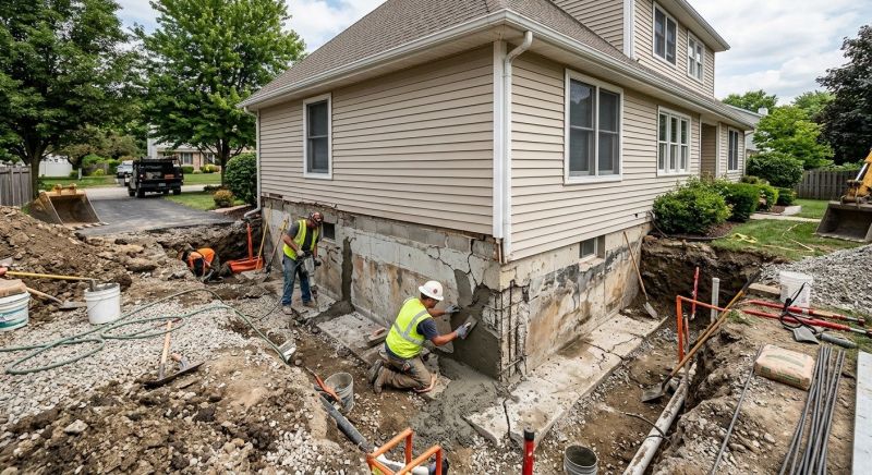 Foundation Restoration in Bergenfield, NJ