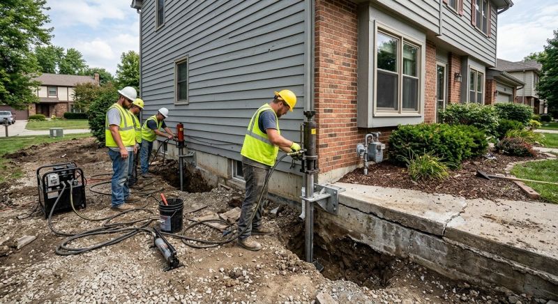 Foundation Stabilizing in Bloomingdale, NJ