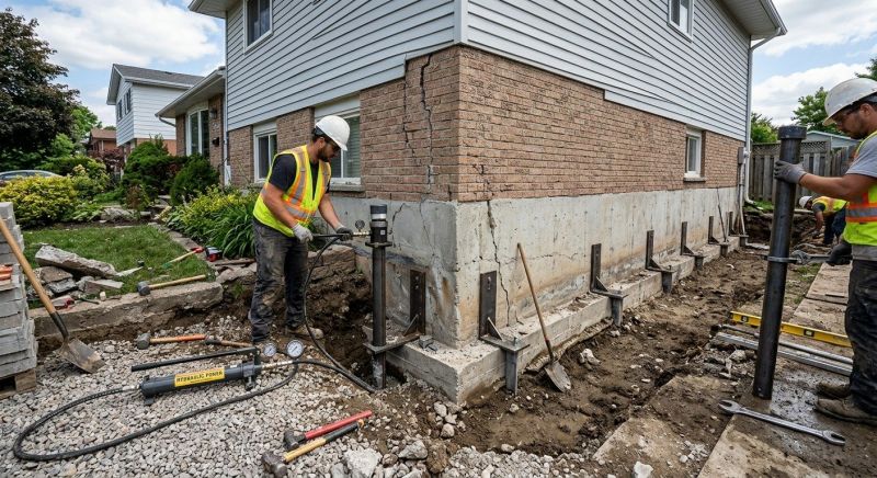 Foundation Stabilizing in Maspeth, NY