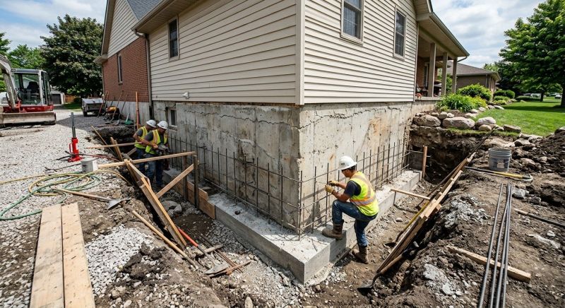 Foundation Strengthening in Bergenfield, NJ
