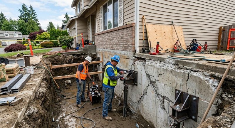 Home Foundation Repair in Buchanan, NY