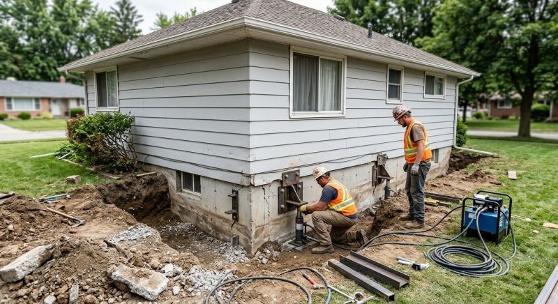 House Foundation Repair in Bloomfield, NJ