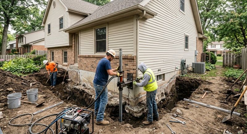 House Foundation Repair in Englewood, NJ
