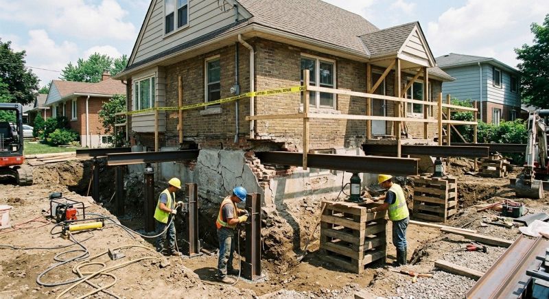 House Foundation Repair in Hartsdale, NY