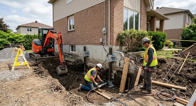 House Foundation Repair in Lincoln Park, NJ