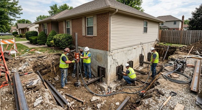 House Foundation Repair in Orange, NJ