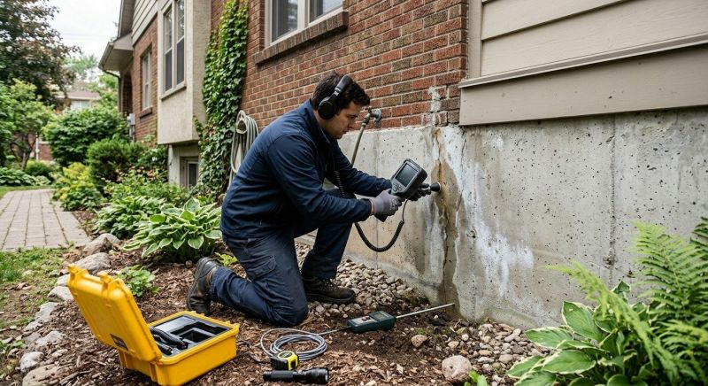 Leaking Foundation Repair in Bergenfield, NJ