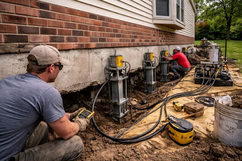 Settling Foundation Service in Montvale, NJ