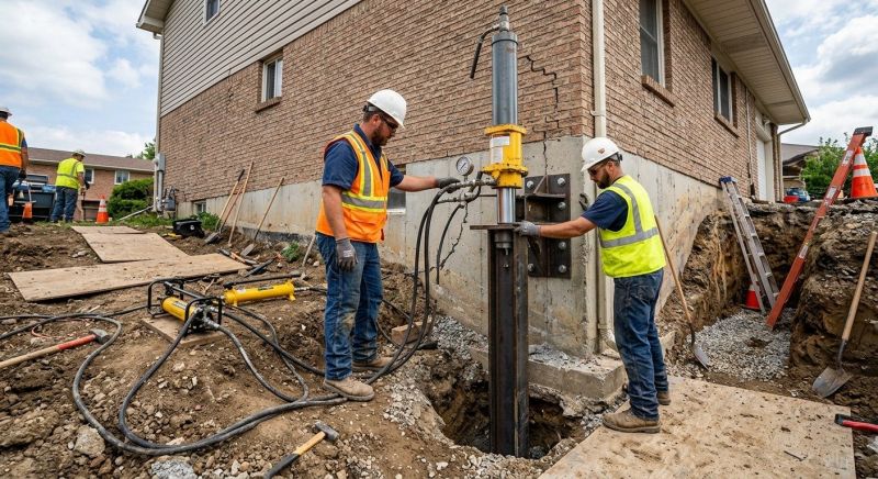 Settling Foundation Service in Short Hills, NJ