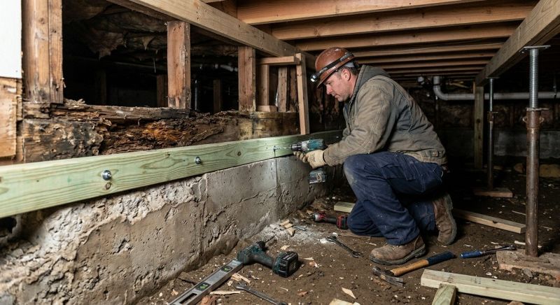 Sinking Foundation Repair in Kearny, NJ
