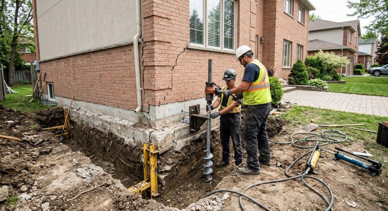 Sinking Foundation Repair in West Hempstead, NY