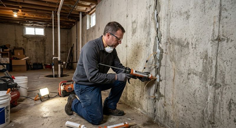 Structural Crack Repair in Bergenfield, NJ