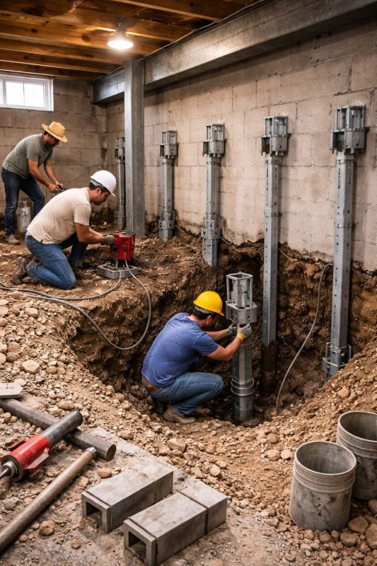 Structural Underpinning in Bergenfield, NJ
